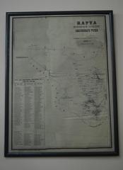 Карта Енисейской губернии Енисейского уезда. 1900 г.